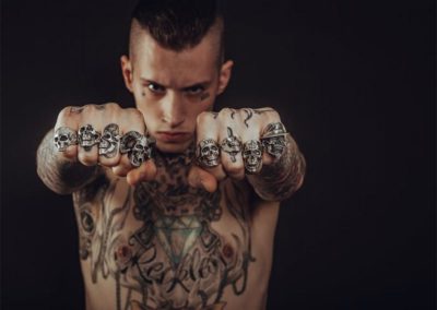 Tattoo One Page Website