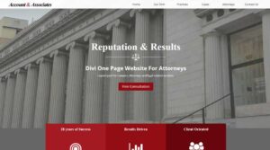 Law & Associates Layout Pack