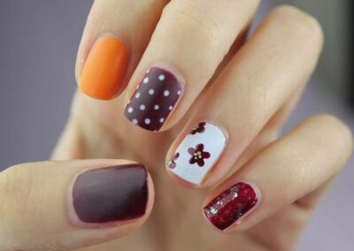 Divi One Page For Nail Salon