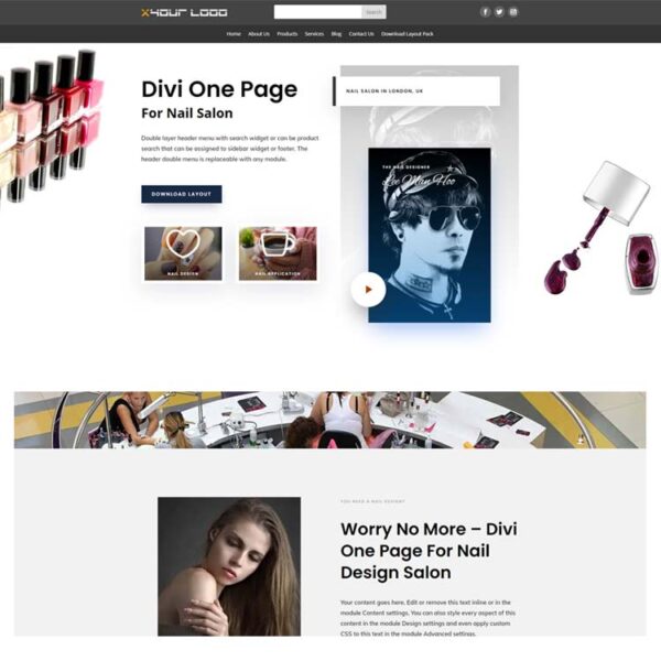 Nail Salon Layout Pack - Image 3