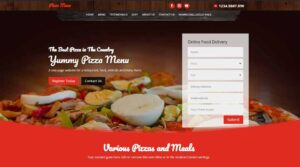 Pizza Menu Layout Pack